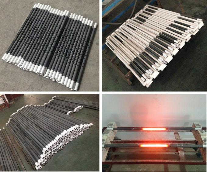 1800 U Type Sic Rod Heater Silicon Carbide Heating Điện nhiệt 8