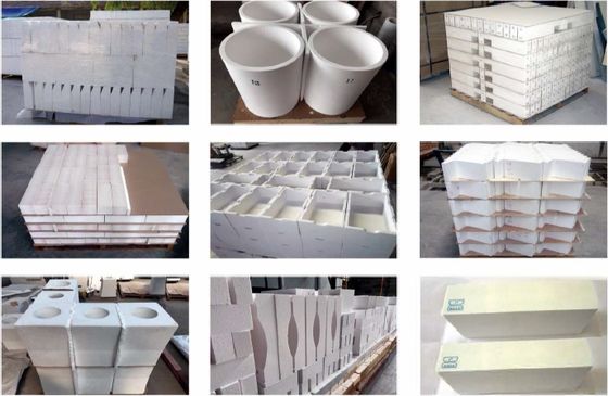 Linh kiện gốm corundum độ tinh khiết cao cho lò công nghiệp