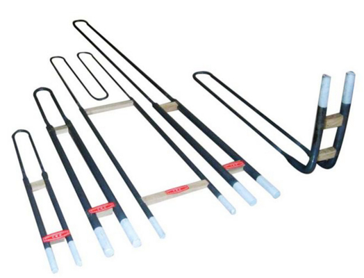 Các yếu tố làm nóng Mosi2 có độ tinh khiết cao 1700C / 1800C Các yếu tố làm nóng chất khử trùng Moly