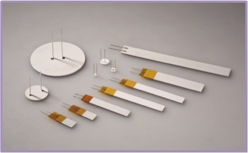 Bộ phận làm nóng gốm kim loại Alumina Máy sưởi gốm Alumina HTCC