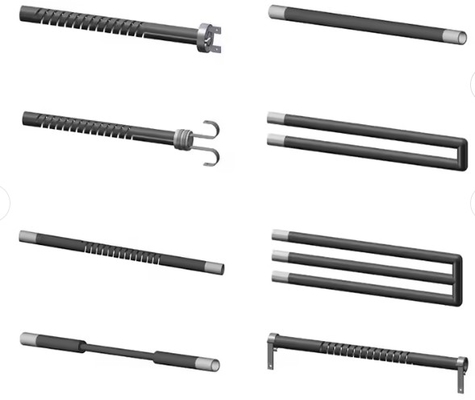UW I loại nhiệt độ cao Silicon Carbide nhiệt phần tử cho lò