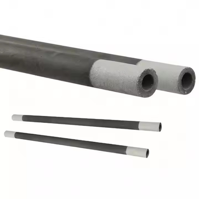 Các thanh sưởi bằng silicon carbide thẳng với phần tử silicon carbide vùng lạnh và vùng nóng