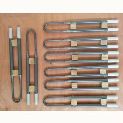 MoSi2 Molybdenum Disilicide Heating Element với 1700 1800 1900 Grade