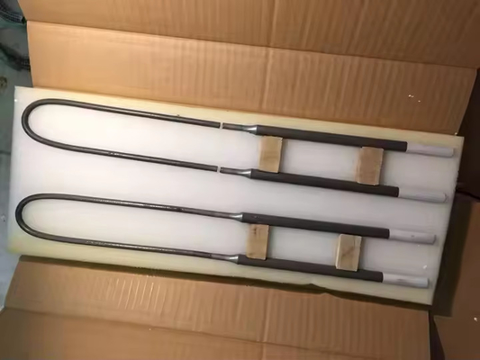 1800 độ Silicon Molybdenum Rods MoSi2 Điện tử sưởi cho lò muffle