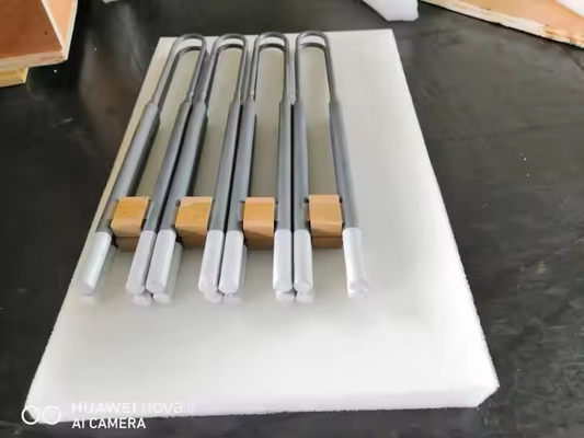 1800 độ Silicon Molybdenum Rods MoSi2 Điện tử sưởi cho lò muffle
