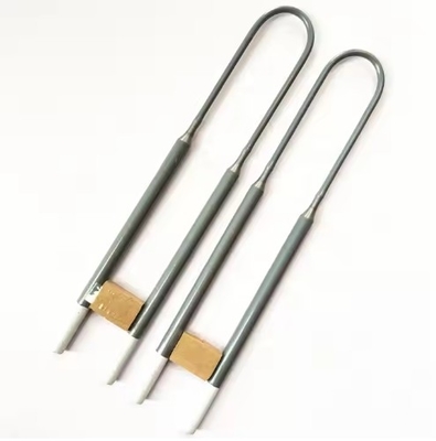 1800 ° C lò Muffle Silicon Grade MoSi2 Molybdenum Rods Điện tử sưởi ấm cho lò nóng chảy thép