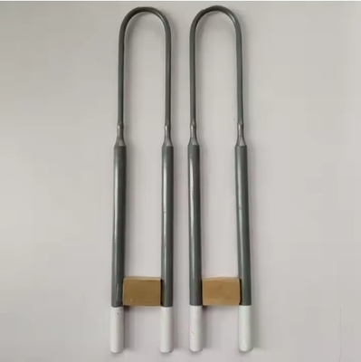 1800 ° C lò Muffle Silicon Grade MoSi2 Molybdenum Rods Điện tử sưởi ấm cho lò nóng chảy thép
