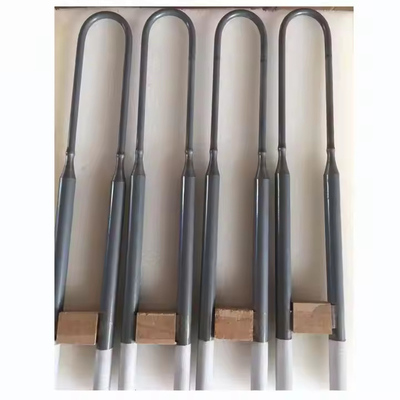 1800C nhiệt độ cao hình U Mosi2 nhiệt yếu tố cho lò muffle