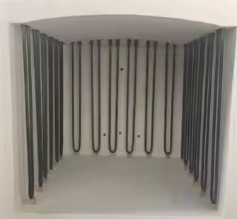 1800C nhiệt độ cao hình U Mosi2 nhiệt yếu tố cho lò muffle