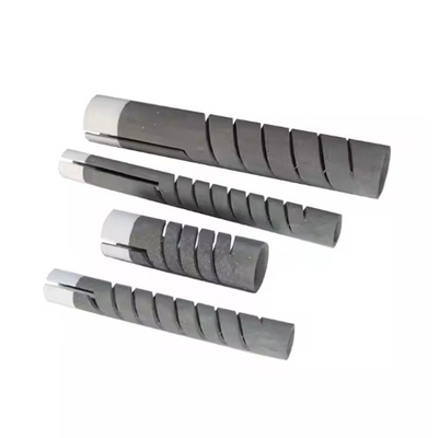 1500 ~ 1625 ° C Double Spiral Sic Element Kháng nhiệt độ cao Silicon Carbide Heating Element Cho lò