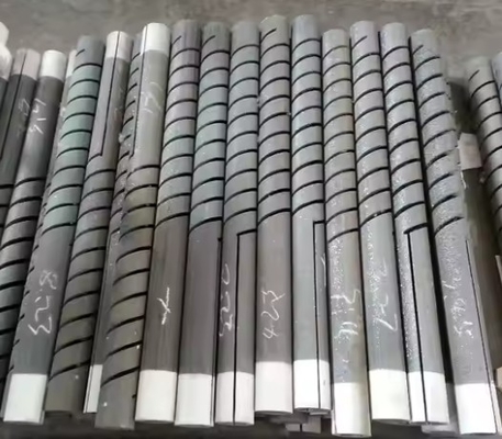 1500 ~ 1625 ° C Double Spiral Sic Element Kháng nhiệt độ cao Silicon Carbide Heating Element Cho lò