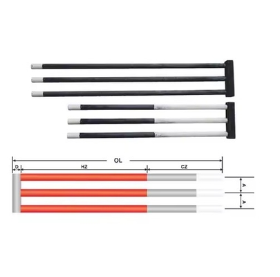Các yếu tố sưởi ấm bán dẫn nhiệt độ cao loại W Sic