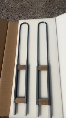 Các yếu tố sưởi ấm lò muffle MoSi2 có thể tùy chỉnh 1800 độ