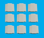 Khí atom hóa Boron Nitride ống phun gốm Amorphous Soft Magnetic Alloy Spray Tapes