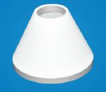 Độ bền kéo cao Tỷ lệ rò rỉ Helium thấp Thành phần gốm kim loại hóa Các bộ phận gốm công nghiệp có thể tùy biến