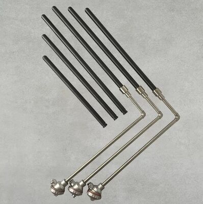 Các yếu tố sưởi ấm SiC với nhiệt độ hoạt động tối đa 1500 °C, chống ăn mòn và hiệu suất nhiệt cao cho lò công nghiệp