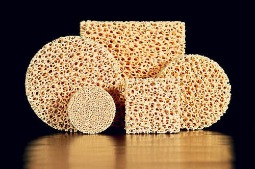BỘ LỌC BỌT GỐM ZIRCONIA ĐỂ LỌC SẮT VÀ HỢP KIM KHÔNG FERAMIC
