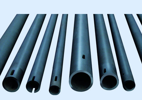Ống bức xạ silicon cacbua phản ứng liên kết bên trong ống, vòi khử lưu huỳnh, chùm tia, thanh lăn, bảo vệ cặp nhiệt điện