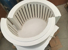 Các yếu tố làm nóng 100mm Dia Sic Tấm cách nhiệt bằng sợi gốm cho nồi hơi
