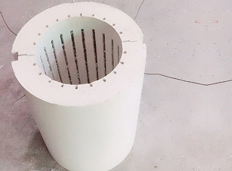 Các yếu tố làm nóng 100mm Dia Sic Tấm cách nhiệt bằng sợi gốm cho nồi hơi