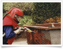 MẶT NẠ BLASTING, WFA, BFA, GARNET, HẠT KÍNH, LỚP THÉP, GÒ VẤP THÉP