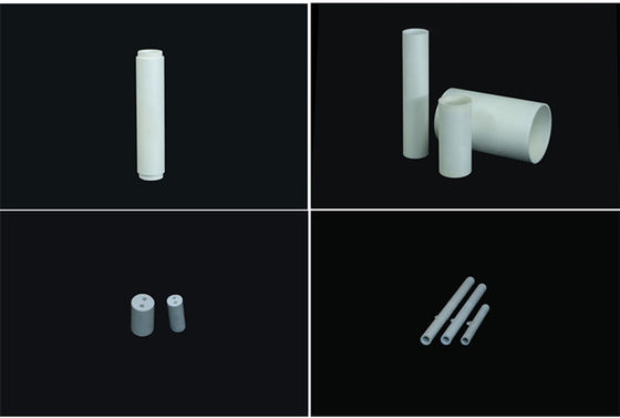 2.0-2.1g / Cm3 Ống gốm Boron Nitride để xử lý kim loại nóng chảy