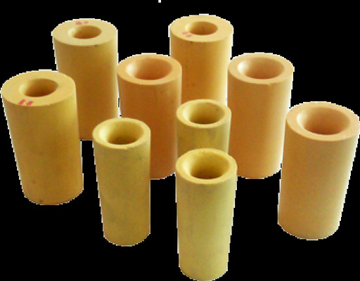 Vòi đo sáng Zirconia cho việc đúc liên tục thép làm vật liệu chịu lửa nhiệt đới
