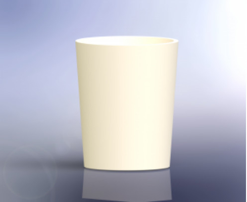 Zirconia cường lực Alumina ZTA Crucibles cho phục hình răng Zirconia thiêu kết