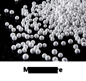 Raschig Ring Alumina Chất xúc tác CAS 21645-51-2 Dia 4mm