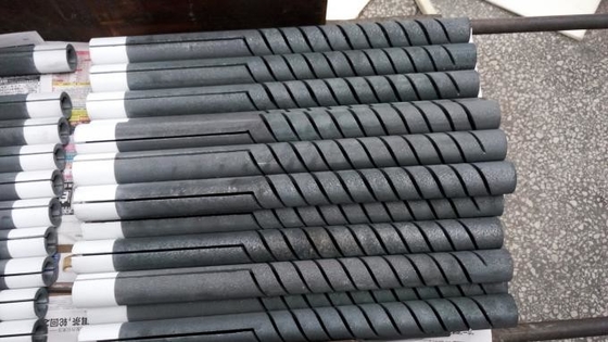Kháng SiC Phần tử gia nhiệt nhiệt độ cao Loại xoắn kép