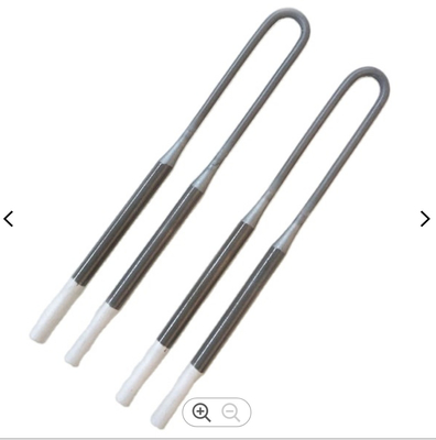 Các yếu tố làm nóng MoSi2 ở nhiệt độ cao 1800C để làm nóng chảy thủy tinh