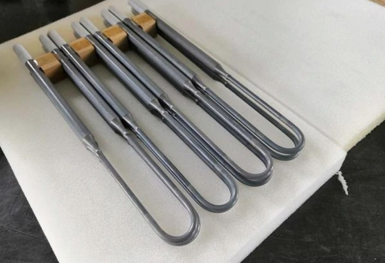 1600C Sic Silicon cacbua sưởi ấm Molypden khử chất diệt khuẩn Phần tử sưởi ấm 1850C