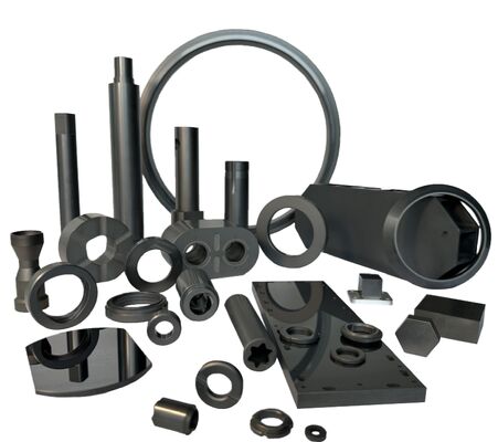 Sản phẩm Silicon Carbide hiệu suất cao với khả năng chịu nhiệt độ cao, chống ăn mòn và độ bền cơ học cao